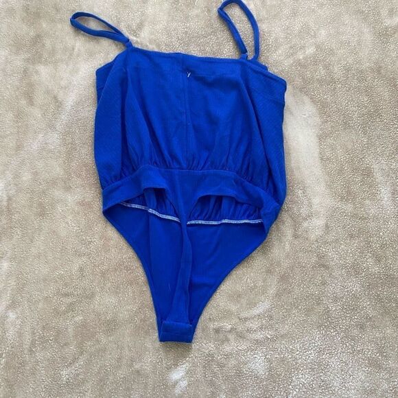 Free People Women’s Blue Bodysuit - Picture 2 of 3
